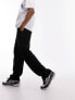 Фото #13 товара Topman ribbed balloon jogger in black