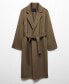 ფოტო #2 პროდუქტის Women's Belt Handmade Coat