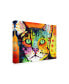 Фото #2 товара Dean Russo Straight Cat Canvas Art - 15.5" x 21"