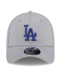 Фото #3 товара Men's Gray Los Angeles Dodgers Active Pivot 39Thirty Flex Hat