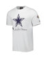 Men's White Dallas Cowboys 5x Super Bowl Champions T-shirt