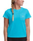 ფოტო #1 პროდუქტის Women's Active Small-Logo Pocket Cotton T-Shirt