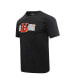 ფოტო #2 პროდუქტის Men's Black Cincinnati Bengals Retro Striper T-Shirt