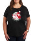 ფოტო #1 პროდუქტის Air Waves Trendy Plus Size Minnie Mouse Graphic T-shirt