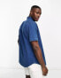 Polo Ralph Lauren icon logo short sleeve seersucker shirt custom fit in dark indigo XL - фото #8