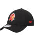 ფოტო #1 პროდუქტის Men's Black Tampa Bay Buccaneers Throwback The League 9FORTY Adjustable Hat