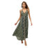 SUPERDRY St Tropez Paisley sleeveless long dress