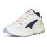 Фото #2 товара Puma Extent Nitro Re:Collection Logo Lace Up Mens Blue, White Sneakers Casual S