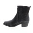Фото #5 товара Miz Mooz Bronte 111253-101 Womens Black Leather Zipper Casual Dress Boots 6