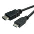 ROTRONIC-SECOMP Green HDMI High Speed Kabel mit Ethernet ST - Mini ST 2 m 11.44 - Cable - Digital/Display/Video