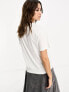 Фото #3 товара adidas Trefoil Regular T-Shirt in White