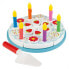 Фото #1 товара Развивающая и обучающая игрушка WOOMAX Wooden Birthday Cake Set 26 Pieces