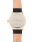 ფოტო #3 პროდუქტის Men's Disney Mickey Mouse Black Strap Watch 44mm