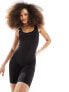 Фото #1 товара Vero Moda scoop neck seamless body suit in black