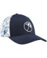 Фото #4 товара Men's Navy Arnold Palmer Invitational Floral Tech Flexfit Adjustable Hat