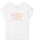 ფოტო #2 პროდუქტის Big Girls Arch Flip-Sequin Cotton Graphic T-Shirt