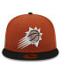 Фото #2 товара Men's Rust, Black Phoenix Suns Two-Tone 59FIFTY Fitted Hat
