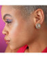 ფოტო #2 პროდუქტის Women's Stone Stud Earrings