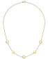 ფოტო #2 პროდუქტის Clover Necklace in 14k Gold