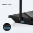 TP-LINK Archer AX5400 Multi-Gigabit WiFi 6 Router - Wi-Fi 6 (802.11ax) - Dual-band (2.4 GHz / 5 GHz) - Ethernet LAN - Black - Desktop/pole router
