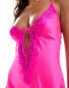 Ann Summers Cherryann chemise in bright pink