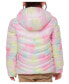 Girls Reversible Lightweight Puffer Jacket