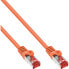 Фото #2 товара InLine Patch Cable S/FTP PiMF Cat.6 250MHz PVC copper orange 1m