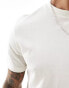 ASOS DESIGN 2 pack t-shirts in grey and cream