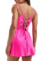 Фото #2 товара Ann Summers Cherryann chemise in bright pink