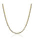 ფოტო #1 პროდუქტის 5A Cubic Zirconia Minimalist Tennis Necklace Gold