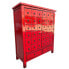 Фото #3 товара Тумба с ящиками DKD Home Decor Красный Восточный вяз лакированный 102 x 42 x 120 см