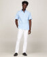 Фото #4 товара Men's Short Sleeve Flex Poplin Button-Down Shirt