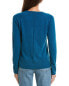 Forte Cashmere Raglan V-Neck Cashmere Sweater Women's