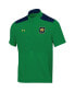 ფოტო #2 პროდუქტის Men's Green Notre Dame Fighting Irish Motivate Half-Zip Jacket