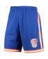 Шорты Mitchell&Ness New York Knicks 1991 Hardwood Classics 75-летие Синий, XL - фото #3