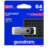 Фото #1 товара USB Flash drive GoodRam Pendrive 64GB USB 3.2 Gen 1 чёрный