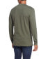 ფოტო #2 პროდუქტის Men's Long Sleeved Waffle Crew Neck Shirt