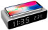 Фото #1 товара Цифровой будильник Gembird DAC-WPC-01-S - Прямоугольный - Серебро - iPhone X/XS/XR - iPhone 8 - Galaxy S8/S7/S6 - ЖК-дисплей