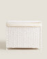 Фото #4 товара Rectangle fabric-lined laundry basket