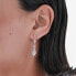 Фото #5 товара Elegant dangling earrings with clear crystals Purpose A4655-07HT