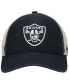 Фото #3 товара Men's Black Las Vegas Raiders Flagship MVP Snapback Hat