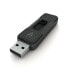 V7 64GB USB 2.0 Flash Drive - With Retractable USB connector - 64 GB - USB Type-A - 2.0 - 10 MB/s - Slide - Black