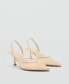 ფოტო #1 პროდუქტის Women's Heeled Mesh Shoes