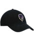 Men's Black Baltimore Ravens Clean Up Alternate Logo Adjustable Hat