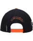 Men's Black San Francisco Giants Double City Pink Undervisor Snapback Hat