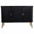 Sideboard Alexandra House Living Black MDF Wood 37 x 80 x 118 cm