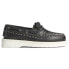 Фото #1 товара Sperry R M Studded Boat Womens Black Flats Casual STS87069