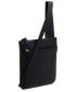 ფოტო #5 პროდუქტის Women's Pockets Medium Leather Ziptop Crossbody Bag