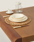 Фото #5 товара Woven rattan placemat