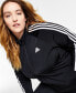 ფოტო #14 პროდუქტის Women's 3-Stripe Tricot Track Jacket, XS-4X